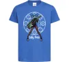 Детская футболка Sally Face runes Ярко-синий фото