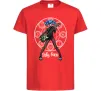 Детская футболка Sally Face runes Красный фото