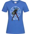Жіноча футболка Sally Face runes Яскраво-синій фото