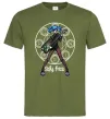 Мужская футболка Sally Face runes Оливковый фото