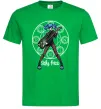 Мужская футболка Sally Face runes Зеленый фото