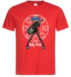 Мужская футболка Sally Face runes Красный фото