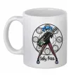 Чашка керамічна Sally Face runes Білий Чашка керамічна Sally Face runes Білий фото