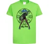 Детская футболка Sally Face runes Лаймовый фото