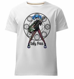 Мужская премиум футболка Sally Face runes Мужская премиум футболка Sally Face runes