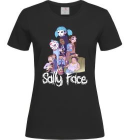 Женская футболка Саллі Фейс персонажі