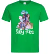 Мужская футболка Саллі Фейс персонажі Зеленый фото
