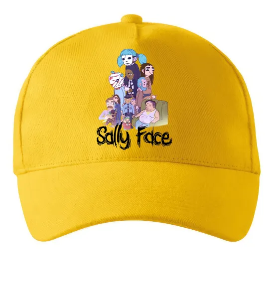 Кепка Саллі Фейс персонажі Солнечно желтый фото