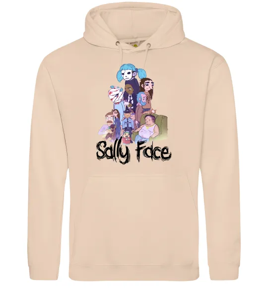 Женская толстовка (худи) Саллі Фейс персонажі Песочный фото