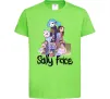 Дитяча футболка Саллі Фейс персонажі Лаймовий фото
