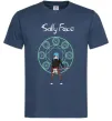Мужская футболка Sally with guitar Темно-синий фото