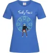 Жіноча футболка Sally with guitar Яскраво-синій фото