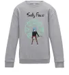 Детский Свитшот Sally with guitar Серый меланж фото