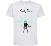 Детская футболка Sally with guitar Белый фото