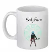 Чашка керамічна Sally with guitar Білий фото