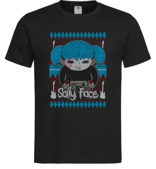 Мужская футболка Sally Черный фото