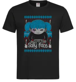 Мужская футболка Sally Черный фото