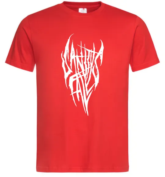 Мужская футболка Sanity Falls Красный фото