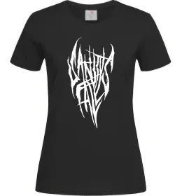 Женская футболка Sanity Falls Черный фото