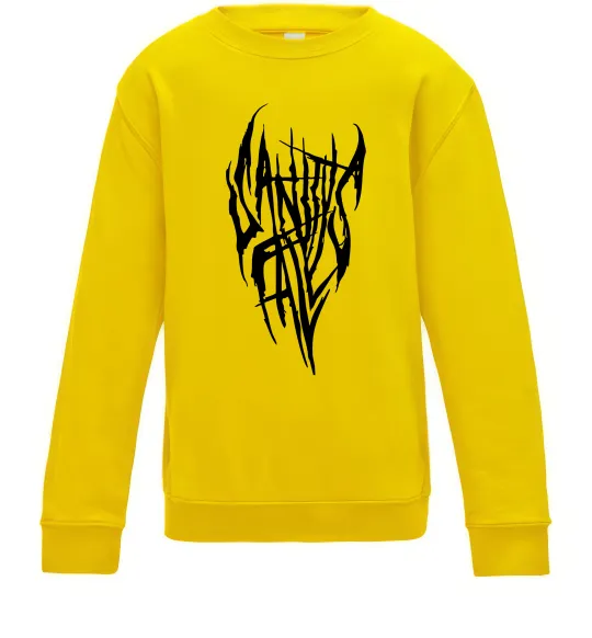 Детский Свитшот Sanity Falls Солнечно желтый фото