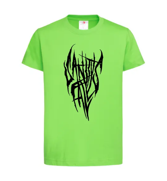 Дитяча футболка Sanity Falls Лаймовий фото