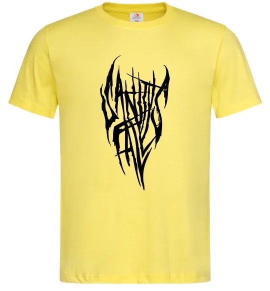 Мужская футболка Sanity Falls Лимонный фото