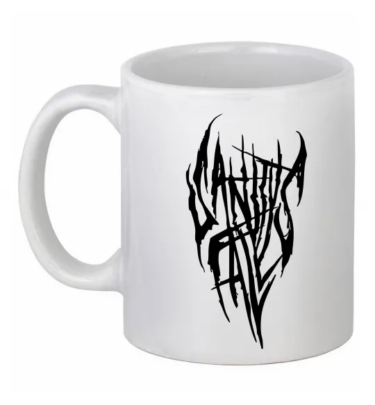 Чашка керамическая Sanity Falls Белый фото