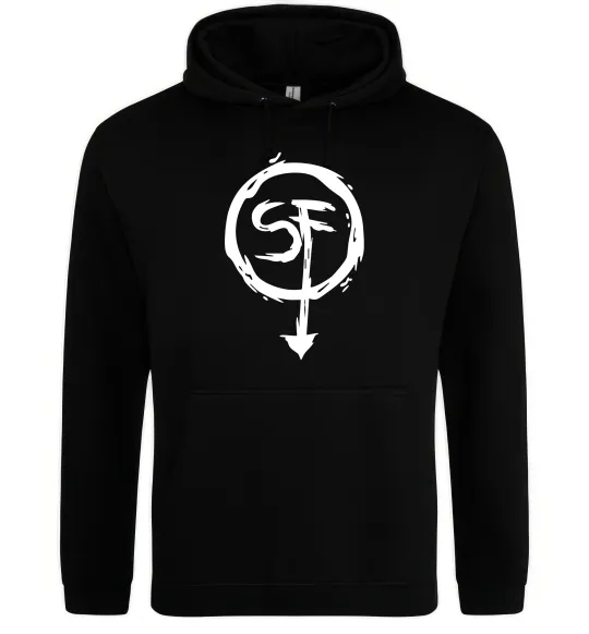 Жіноча толстовка (худі) SF Чорний фото
