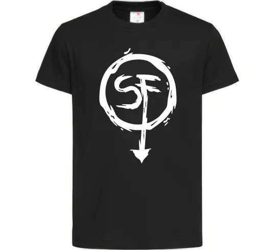 Дитяча футболка SF Чорний фото