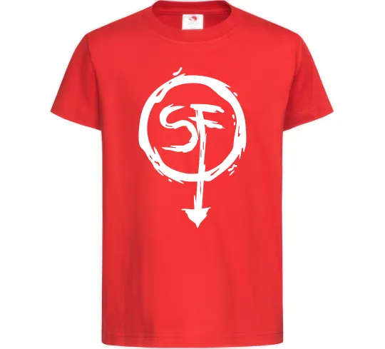 Дитяча футболка SF Червоний фото