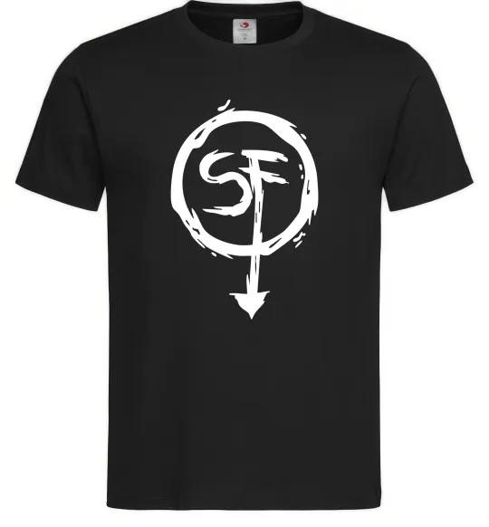Мужская футболка SF Черный фото