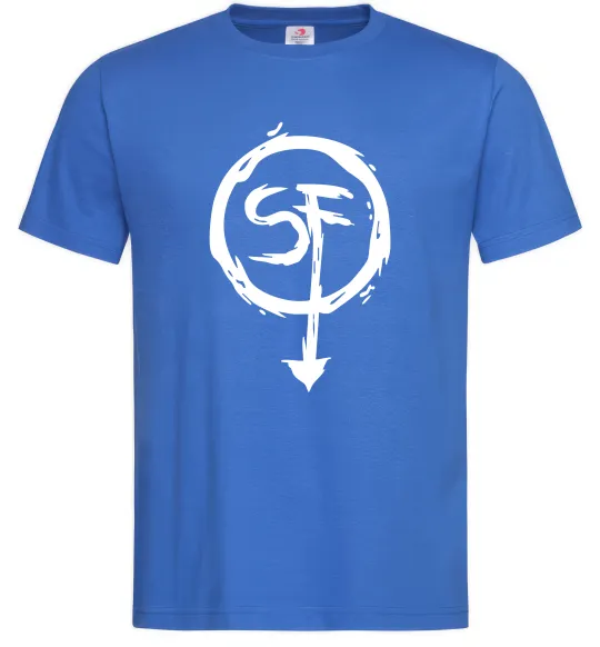 Мужская футболка SF Ярко-синий фото