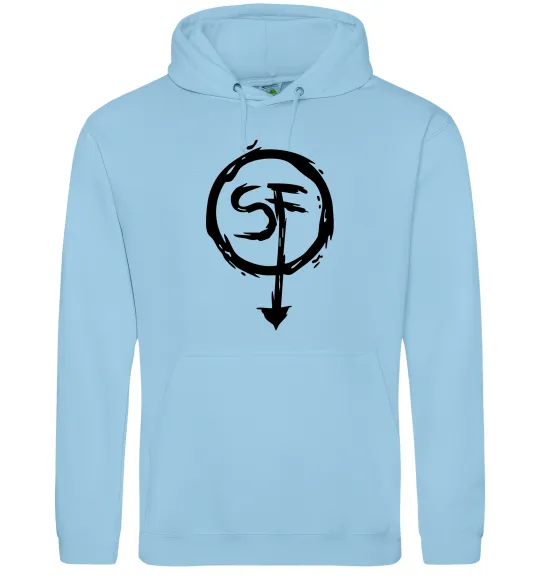 Жіноча толстовка (худі) SF Блакитний фото
