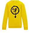 Детский Свитшот SF Солнечно желтый фото