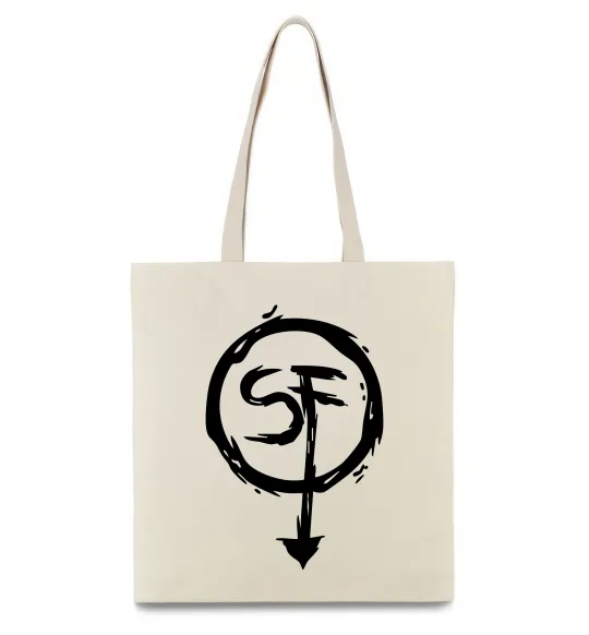 Эко-сумка SF Бежевый фото