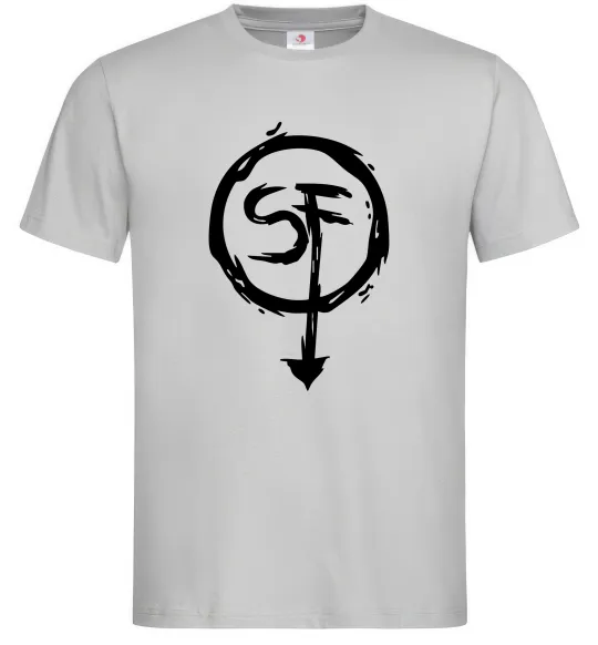 Мужская футболка SF Серый фото