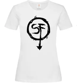 Женская футболка SF Белый фото