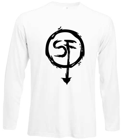 Лонгслив SF Белый фото