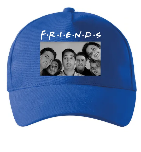 Кепка Friends фото Ярко-синий фото