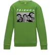 Детский Свитшот Friends фото Лаймовый фото