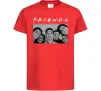 Детская футболка Friends фото Красный Детская футболка Friends фото Красный фото