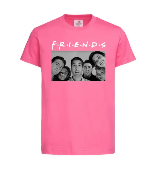 Детская футболка Friends фото Ярко-розовый фото