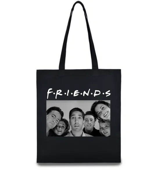 Эко-сумка Friends фото Черный фото