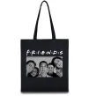 Эко-сумка Friends фото Черный фото