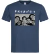 Мужская футболка Friends фото Темно-синий фото