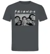 Мужская футболка Friends фото Графит фото
