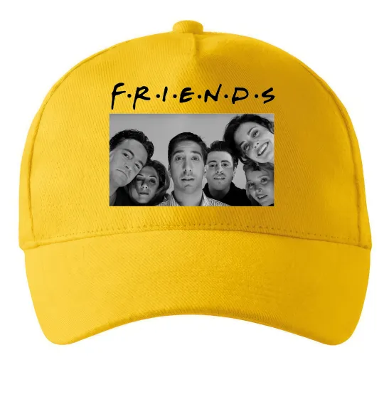 Кепка Friends фото Солнечно желтый фото