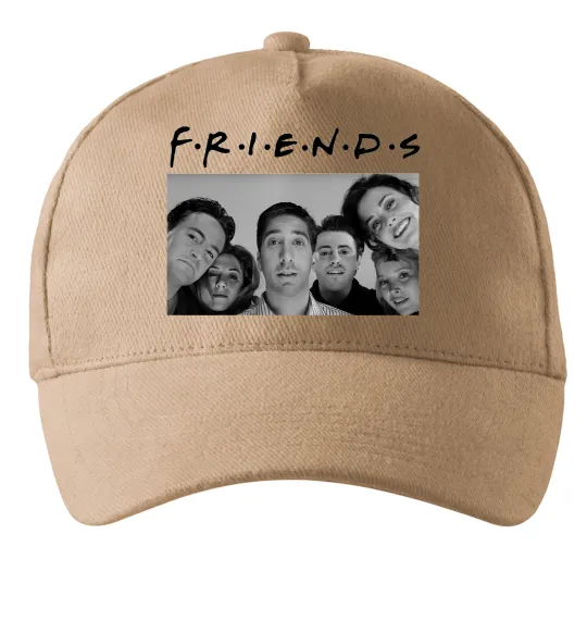 Кепка Friends фото Песочный фото