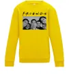 Детский Свитшот Friends фото Солнечно желтый фото