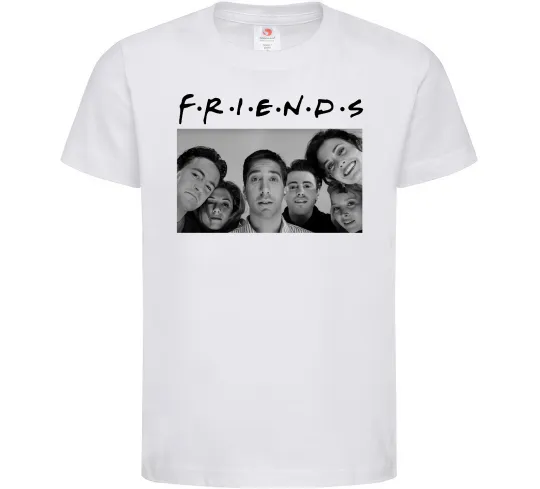 Детская футболка Friends фото Белый фото